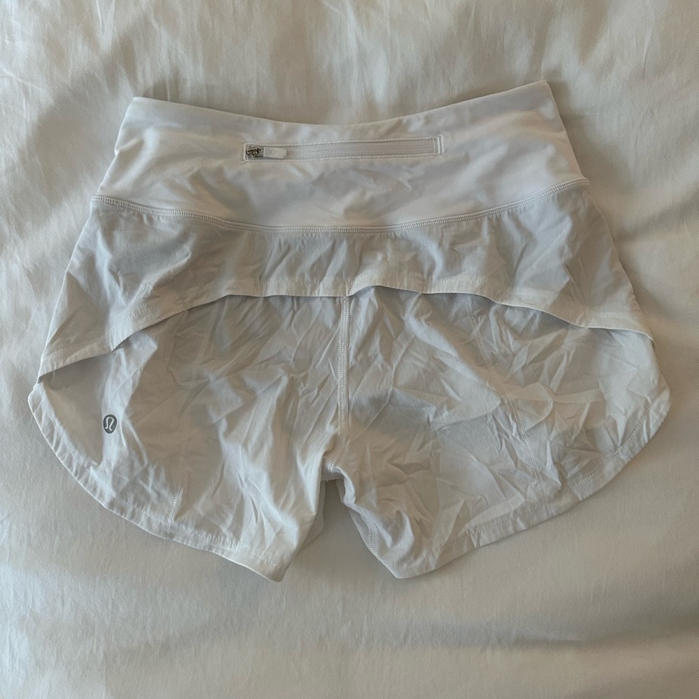 Lululemon white shorts